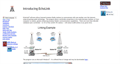 Desktop Screenshot of echolink.org