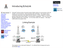 Tablet Screenshot of echolink.org